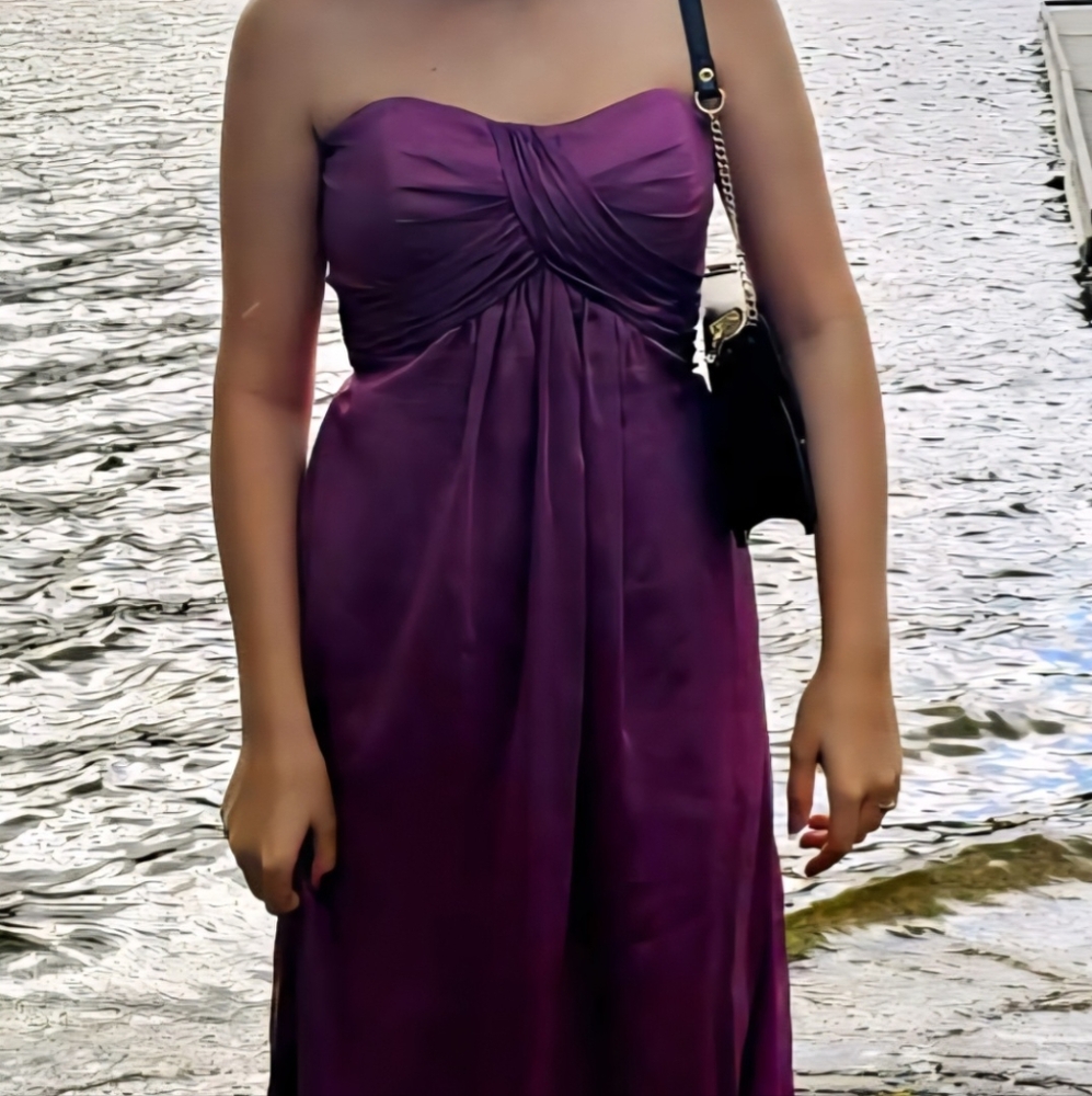Elegant Purple Vintage Belsoie Prom Dress